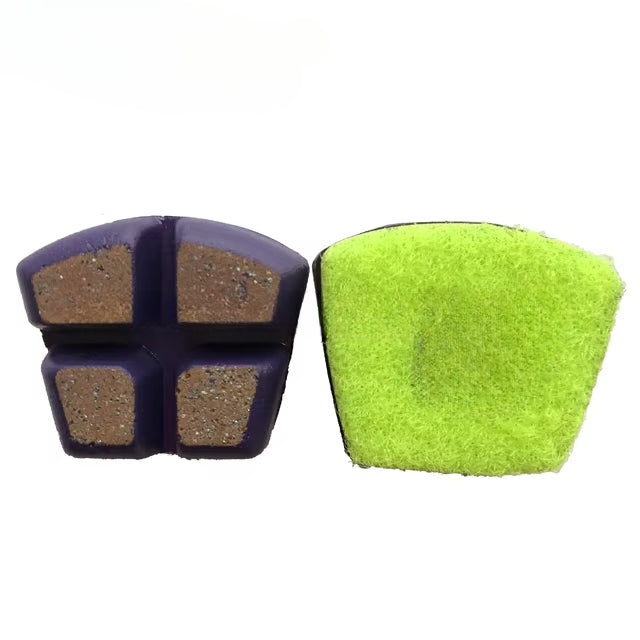 Werkmaster/NewGrind Ceramic Bond Diamond Grinding Pads Fine Abrasive Pad for Polishing Concrete OEM Customizable Support