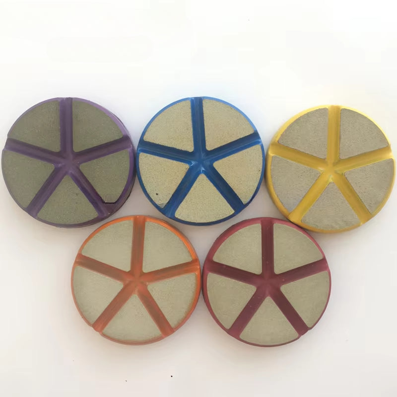 OEM Customized 3 Inch Ceramic Bond Transition Diamond Polishing Pads Dry or Wet Used for Stone Floor & Concrete Grinding
