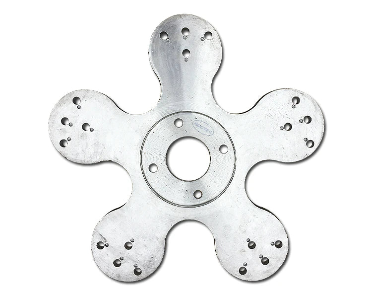 16'' Five horns Steel heavy duty rust free disc for Diamond floor grinder |400mm Chassis Bottom plate for install diamond tools