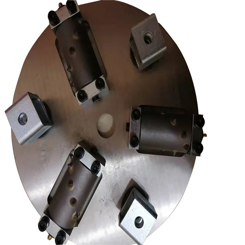 Bush Hammer Polishing Wheel 300mm 3 Rollers Rotary Plate Diamond Abrasive For Concrete And Stone Power Tool Accessory