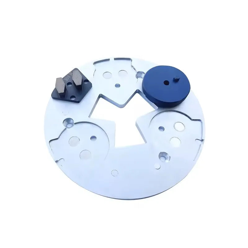 Placa controladora de diamante HTC de 10,8 pulgadas, adaptador magnético de 270mm, soporte de disco para usar 3 trapézoides ASL o 3 JS, almohadillas de pulido