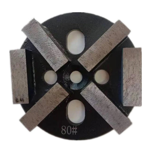 Diamond Grinding Disc  100mm Diameter, 4 Inch Grinding Pads for Concrete Floor with 6 Metal Bond Abrasive Segments 12PCS
