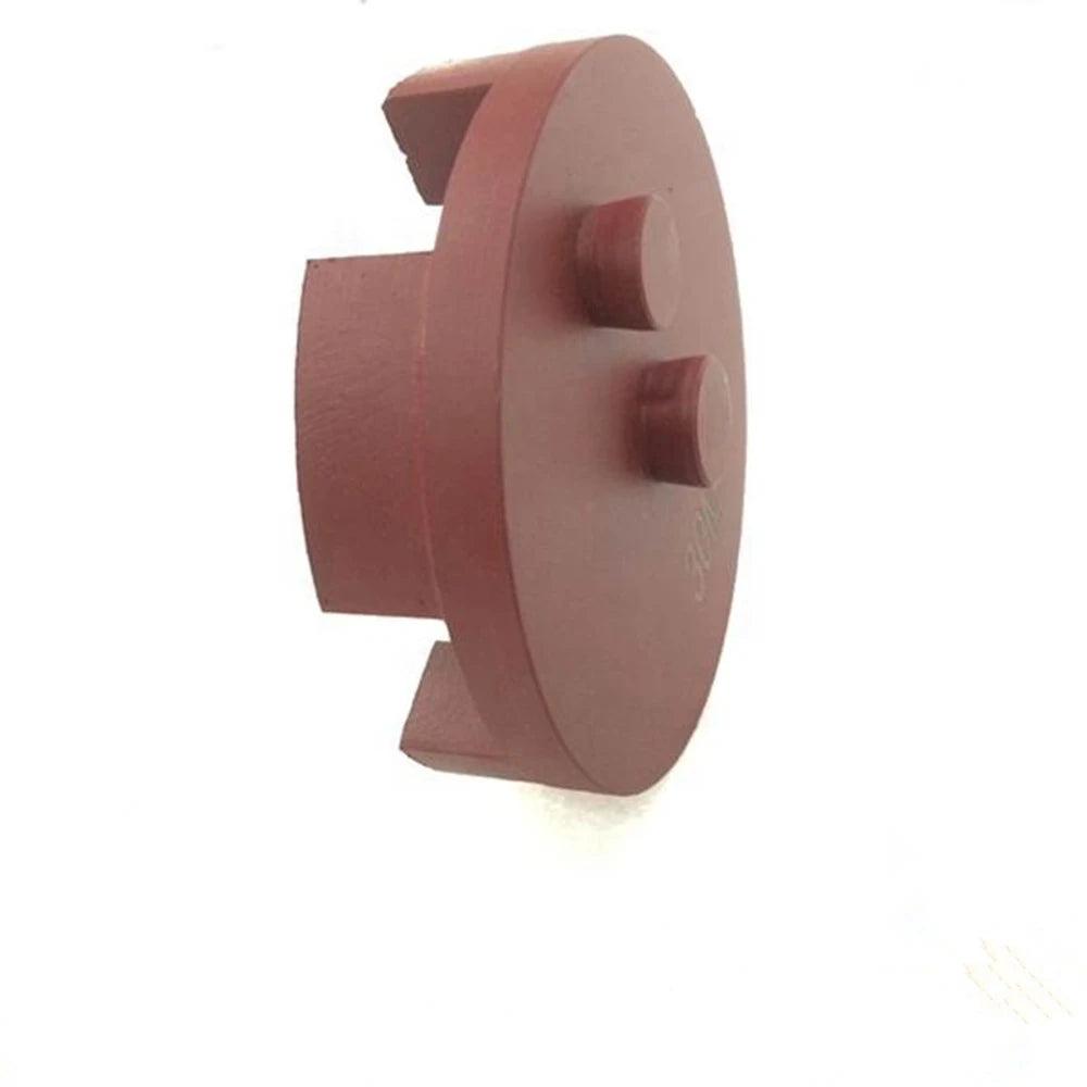 3 Inch Diamond Grinding Disc with Grit 30 Medium Bond Concrete Plates Double Post STI Diamond With Five Curved Segments - 9PCS