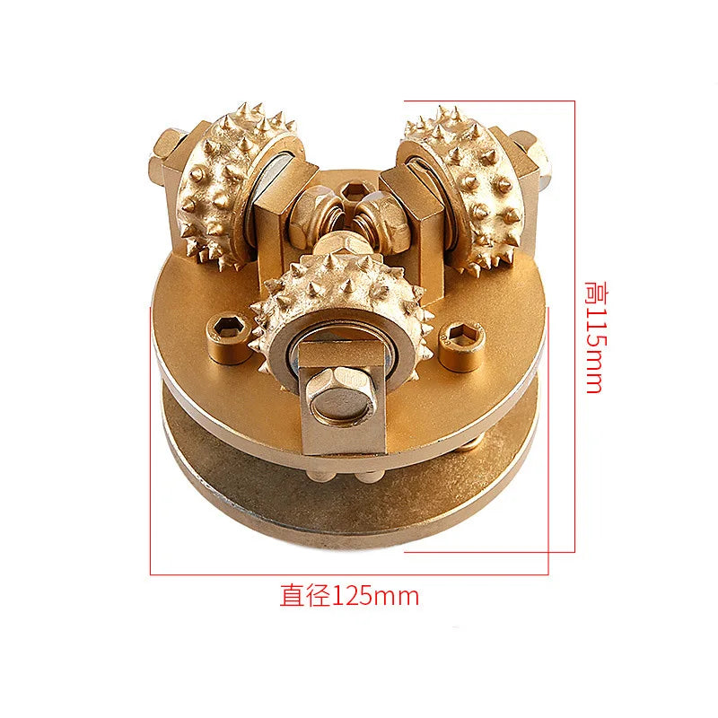 5 Inch Bush Hammer Alloy Wheel Grinding Disc Angle Grinder Chisel Hair Stone Plate Processing Tool