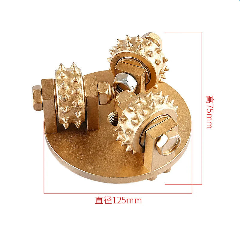 5 Inch Bush Hammer Alloy Wheel Grinding Disc Angle Grinder Chisel Hair Stone Plate Processing Tool