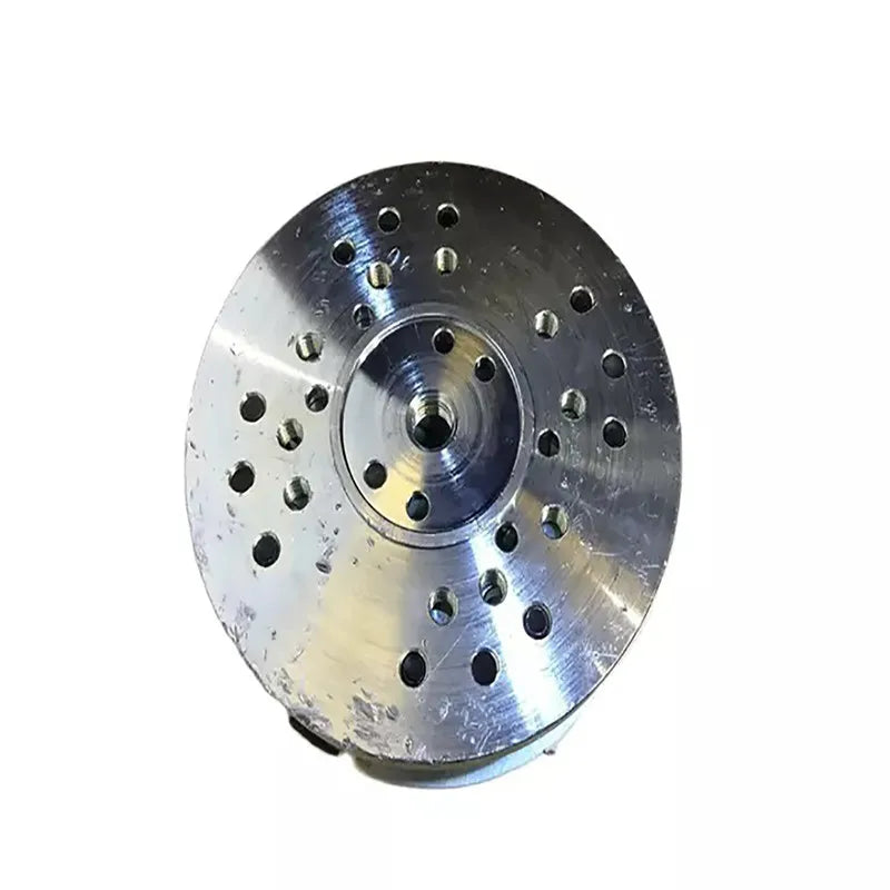 Bush Hammer 125MM New Item Single Layer 4 Rollers Rotary Plate Diamond Abrasive Tool For Grinding Concrete And Stone