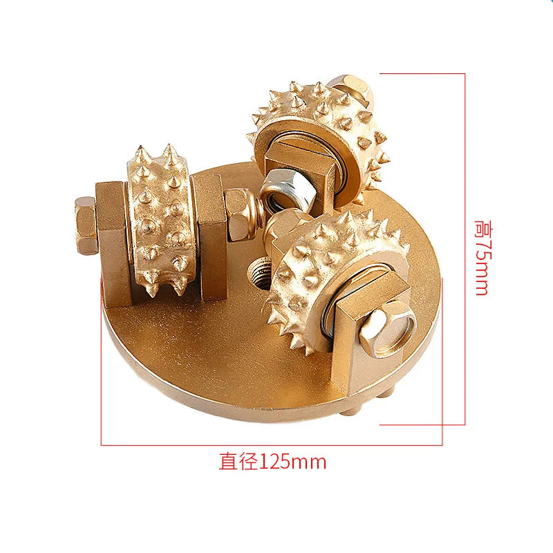 5 Inch Bush Hammer Alloy Wheel Grinding Disc Angle Grinder Chisel Hair Stone Plate Processing Tool