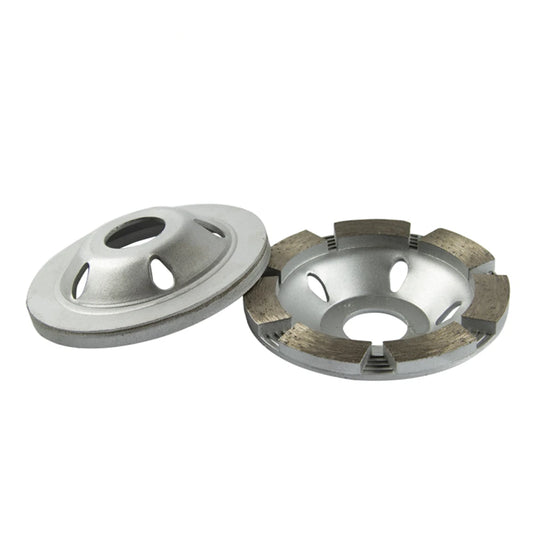 Upgrade Your Concrete Renovation Game with Our Single Row Segmented Diamond Grinding Cup Wheel Angled for Angle Grinders 9PCS