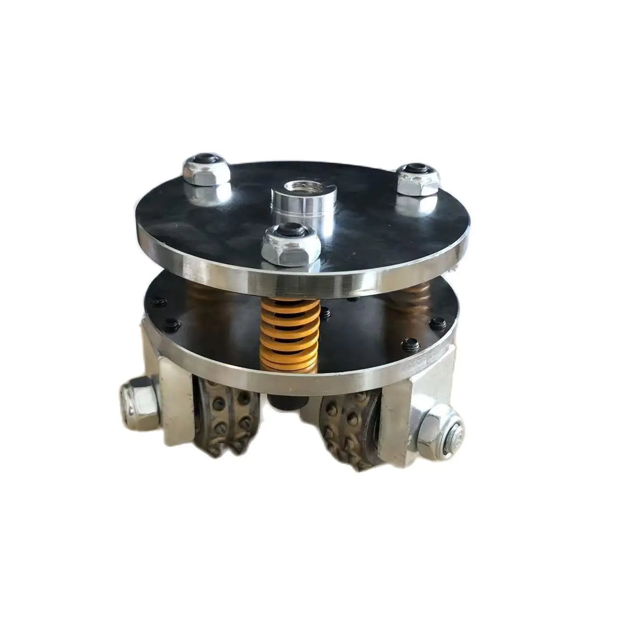 Bush Hammer 5 Inch 125mm Abrasive Tool Alloy Litchi 3-Rollers For Grinding And Polishing Stone Marble Granite Concrete Floor