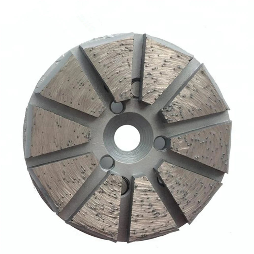 Diamond Grinding Disc Series For Concrete Grinding Shoes 100mm Diameter Two Pins Metal Floor Pads Pizza Segments Plates 9PCS