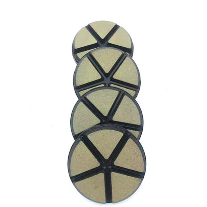Ceramic Polishing Pads 3 Inch 80mm Concrete Floor Grinding Wheel Diamond Dry /Wet Use Coarse