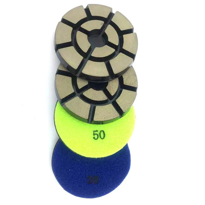 Ceramic  Polishing Pads 4 Inch 100mm Concrete Floor Grinding Wheel Diamond Dry /Wet Use Coarse