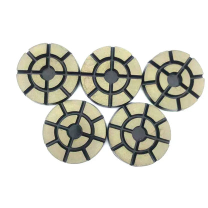 9PCS Ceramic  Polishing Pads 4 Inch 100mm Concrete Floor Grinding Wheel Diamond Dry /Wet Use Coarse