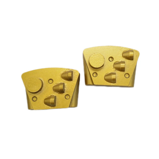 HTC EZ Three Half Dovetail PCD Grinding Pads for Epoxy Coating Removal on  Floor Grinder, 12PCS