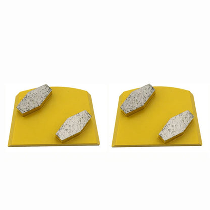 Lavina9PCS Top Quality  Grinding Shoes Diamond Concrete Plate for restoring worn-out and damaged floors