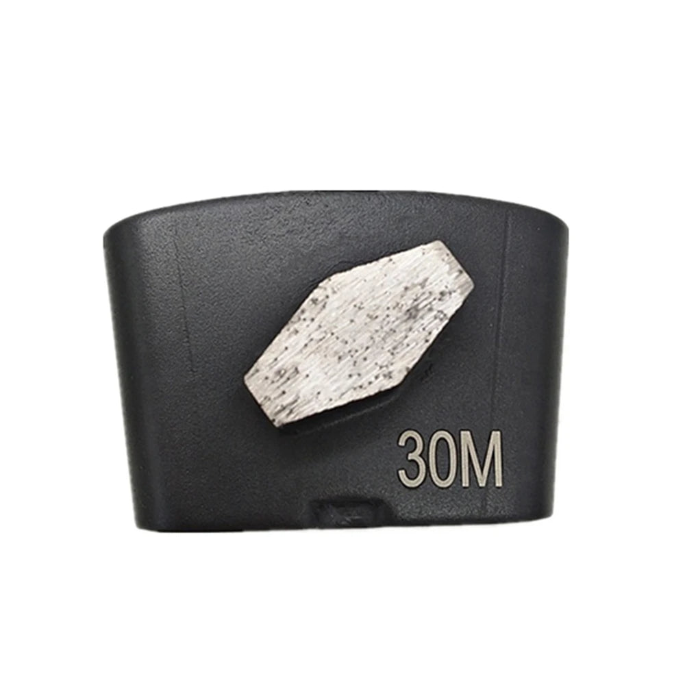 Hard Bond Diamond Concrete Polishing Disc with Single HTC EZ Grinding Segment Metal Plates for Floor Machine12PCS