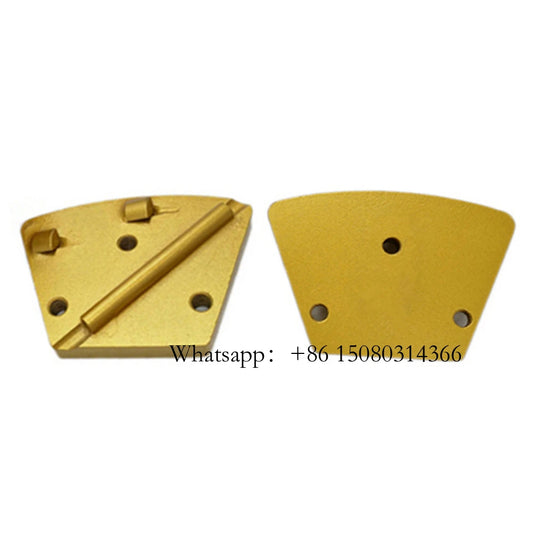 Clockwise Grinding Rotation PCD Floor Pad Diamond TCT Round Bar Removal Wings For Thick Epoxy Coating Removing 12PCS
