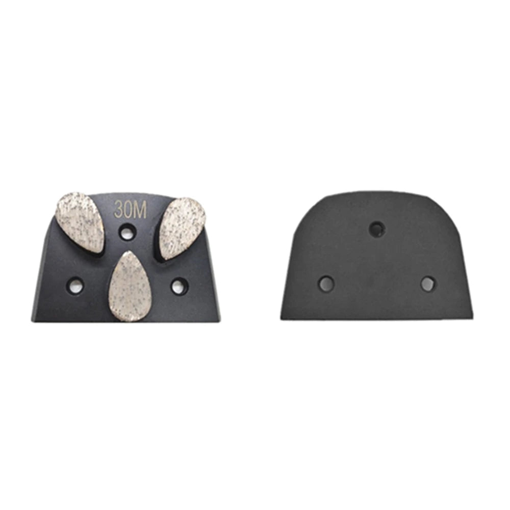 Lavina Flat Insert Floor Grinding Pads Soft Bond   Diamond Disc for Removing Thick Layers of Epoxy From Concrete 9pcs