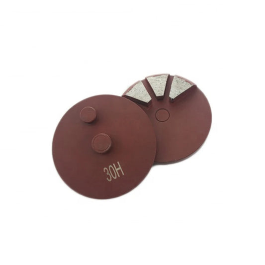 9PCS Two Pins STI Concrete Grinding Disc 3 Inch Diamond Floor Wheel Metal Bond Polishing Pads With Three Segments