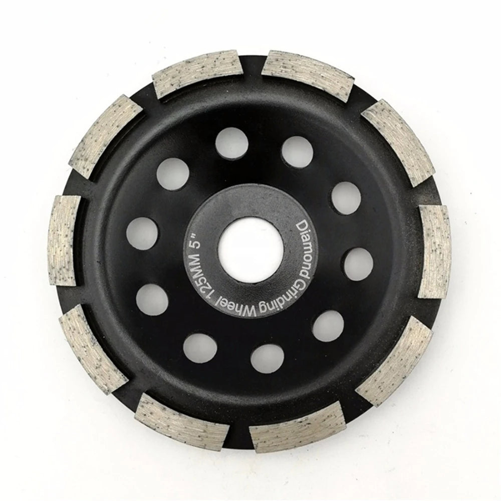 Upgrade Your Concrete Renovation Game with Our Single Row Segmented Diamond Grinding Cup Wheel Angled for Angle Grinders 9PCS