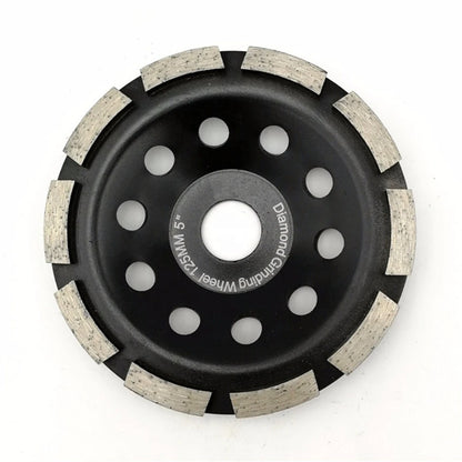Upgrade Your Concrete Renovation Game with Our Single Row Segmented Diamond Grinding Cup Wheel Angled for Angle Grinders 9PCS