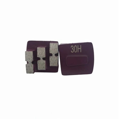 Husqvarna Diamond Grinding Shoes Husqvarna High Efficiency Dumbbell Shape Redi Lock Diamond Concrete Floor Grinding Shoes For  Machine 9PCS