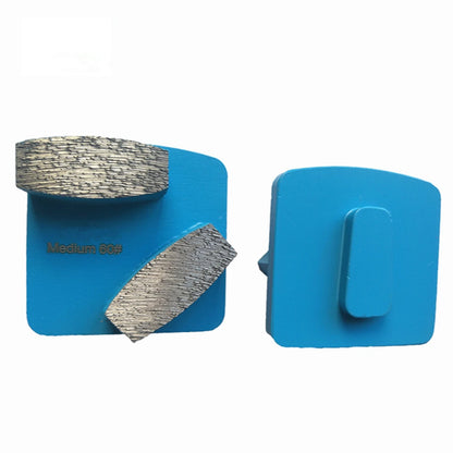 Husqvarna /Scanmaskin Diamond Grinding Shoes Double Segment Diamond Grinding Pads for  Redi Lock System Concrete Floor Tools  12PCS