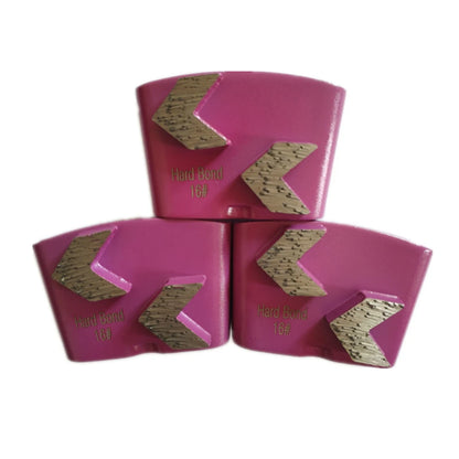 HTC Grinding Pads  Hard Bond HTC EZ Diamond Grinding Wheel with Sharp Segments for Epoxy Coating Removal - 12PCS