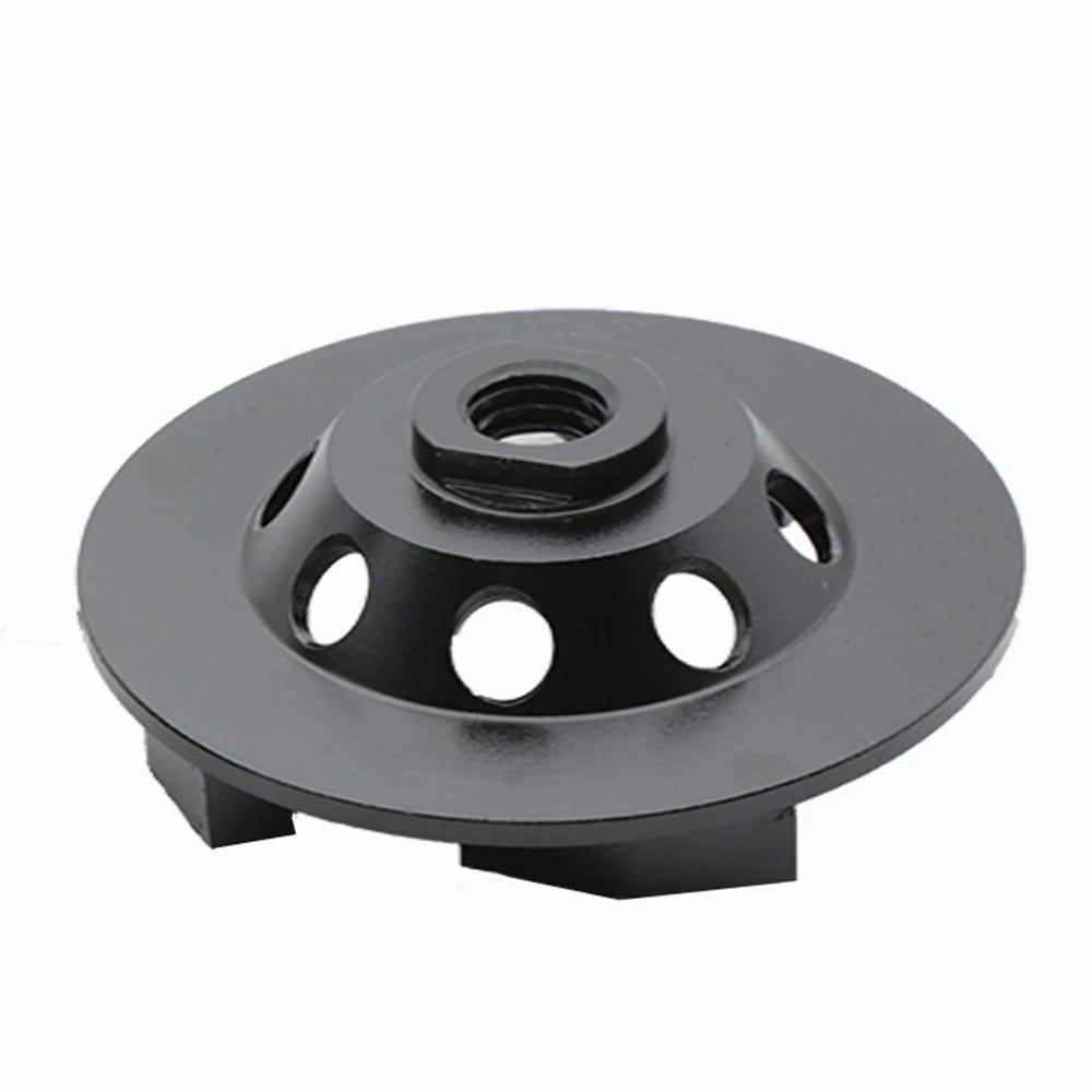 4" Diamond Grinding Disc for Angle Grinder with M14 Thread, Stone Cup Wheel for Concrete Floor Pads, 5/8"-11 Holes, 9PCS