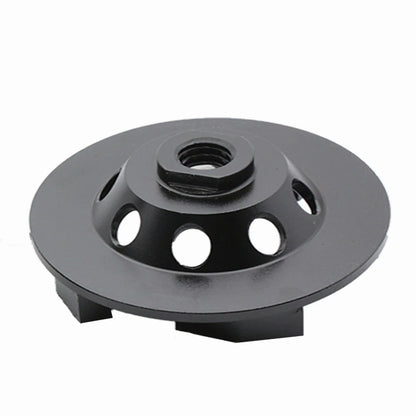 4" Diamond Grinding Disc for Angle Grinder with M14 Thread, Stone Cup Wheel for Concrete Floor Pads, 5/8"-11 Holes, 9PCS