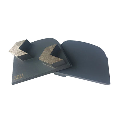 Lavina9PCS Lavina Diamond Grinding Shoes with Arrow Segments for Concrete Polishing and Grinding
