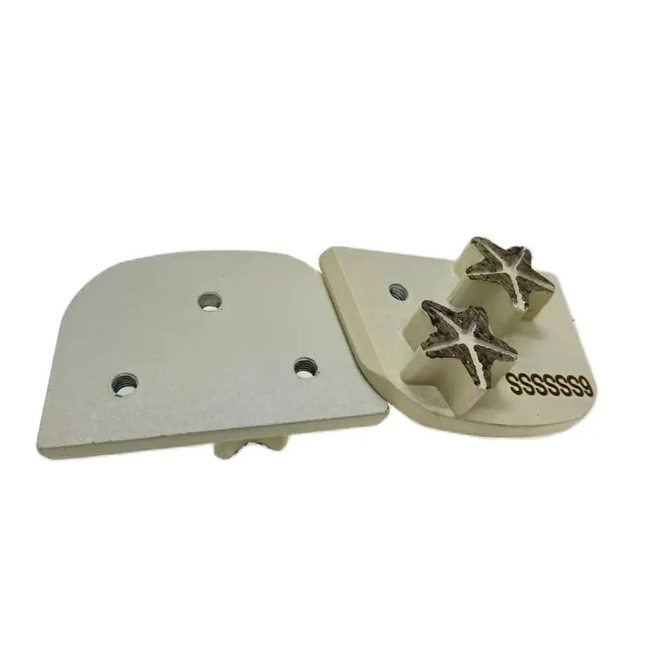 Lavina Diamond Grinding Tools Double Stars Grinding Shoes Long Segment Cutting Disc X-Series for Ceramic Stone Grinding 9PCS