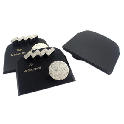 LavinaDiamatic Blastrac   Grinding Plates Polishing Discs for Efficient Surface Polishing 9pcs