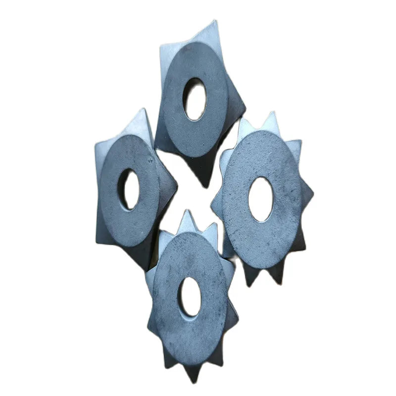 Bush Hammer  Pentagram Segments Black Gold Material For Marble Granite Diamond Abrasive Tools Power Accessorries 6Pcs