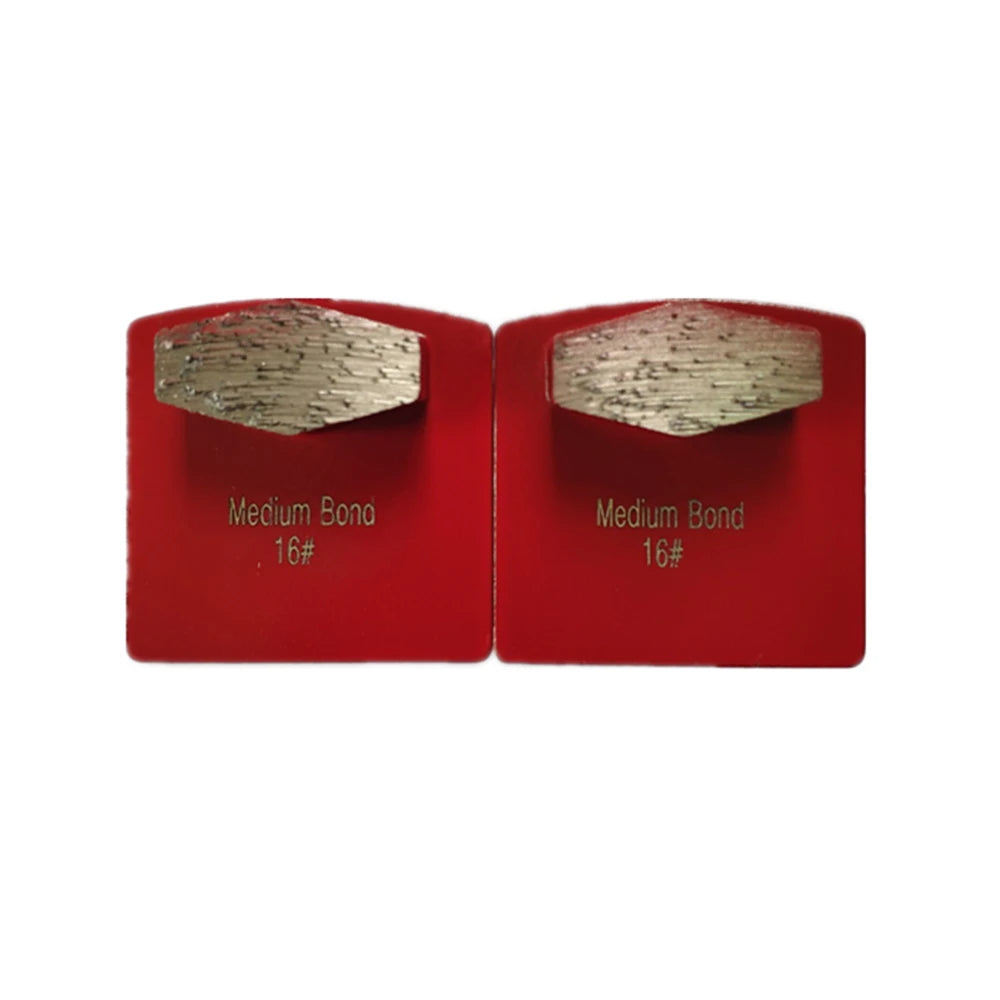Husqvarna Redi Lock Diamond Grinding Pads Redi Lock Quick Change Concrete Grinding Shoes With One Hexagonal Segments 9PCS
