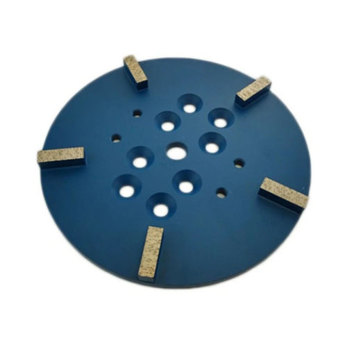 10 Inch Diamond Concrete Grinding Wheel Plate D250mm for Universal Polishing and Terrazzo Floor - 3PCS