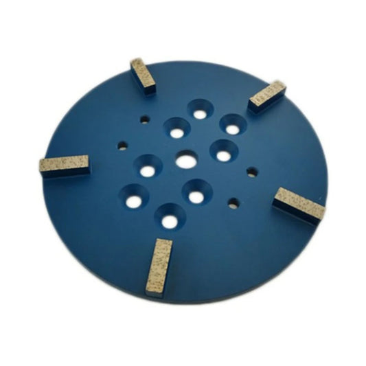 10 Inch Diamond Concrete Grinding Wheel Plate D250mm for Universal Polishing and Terrazzo Floor - 3PCS