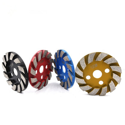 Premium Diamond Grinding Disc for Four Steps Metal Bond Stone Grinding Wheel. D 100mm 4 Inch Diamond Concrete Floor Pads  Contai