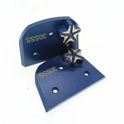 Lavina Diamond Grinding Tools Single Star Grinding Shoes Long Segment Cutting Disc X-Series for Ceramic Stone Grinding 9PCS