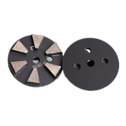 High Performance Diamond Cup Grinding Wheel for Concrete Polishing with Six Trapezoid Segments and D83mm Metal Floor Disc 9PCS
