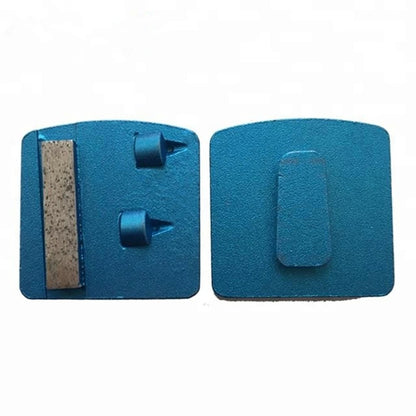 Husqvarna/Scanmaskin PCD grinding shoes The Redi Lock Diamond Grinding Block  PCD Pads with Two Quarter And One Bar Are Perfect For Coating Removal 9 PCS