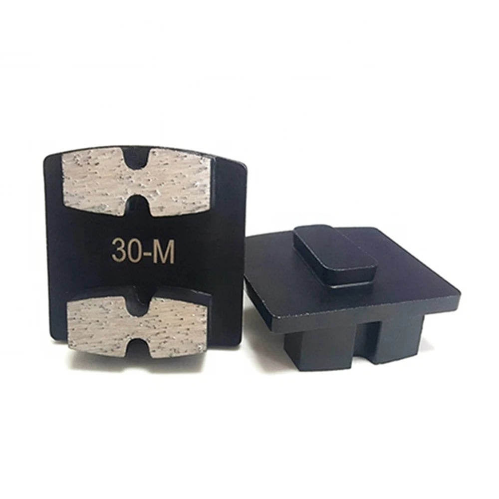 Husqvarna  Redi Lock Diamond Grinding Pads  Redilock Diamond Floor Grinding Shoes with Double Segment Bars for  Machine 9 PCS