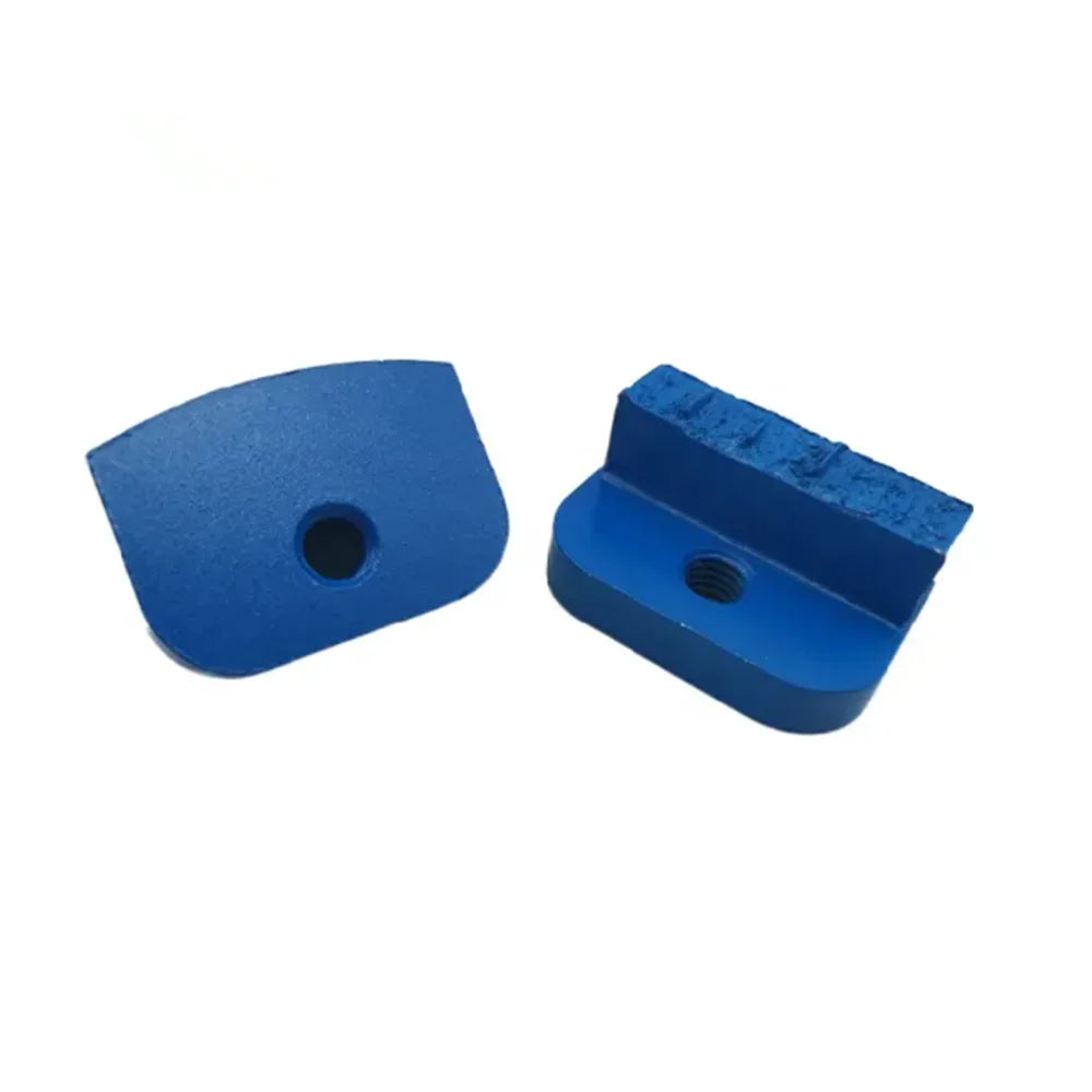 Rhino Split Crushed PCD Single Grinding Bar Rectangle Shape Segment One Screw Hole Rhino Diamond Floor Tools for Newgrind 9pcs