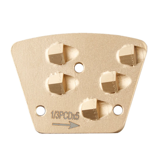 Blastrac PCD Scraper Grinding Shoes  Aggressive Epoxy Coating Removal with One Third Segment Floor Surface Rips Scrapes 9PCS