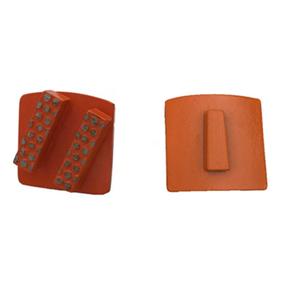 Husqvarna Diamond Grinding Shoes Two Rough Grinding Segments Floor Pads Redi Lock Shoes  Diamond Polishing Disc For Glue Epoxy 12PCS
