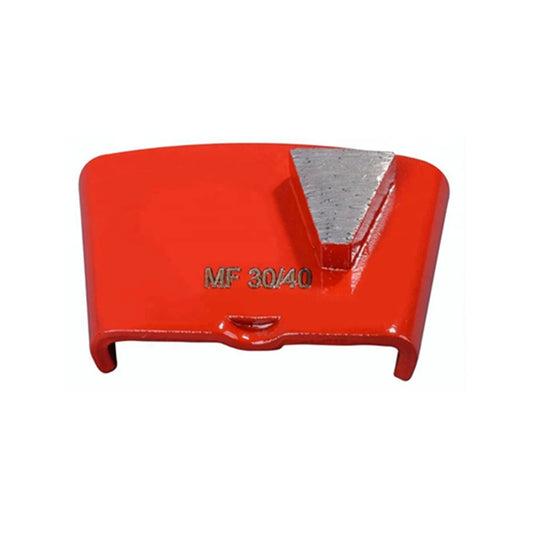 Ex-factory Price  HTC EZ Metal Diamond Grinding Pad with Single Bar for Dry Grinding Cement Floor 12PCS