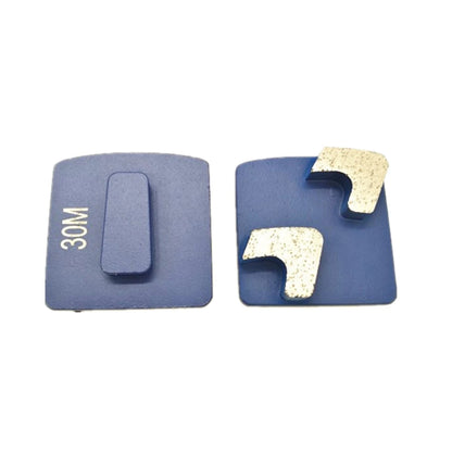 Husqvarna Diamond Grinding Shoes Husqvarna  Double Arrow Diamonds Redi Lock  Grinding Wheel Metal Floor Shoes Coarse Concrete Polishing Tools 12PCS