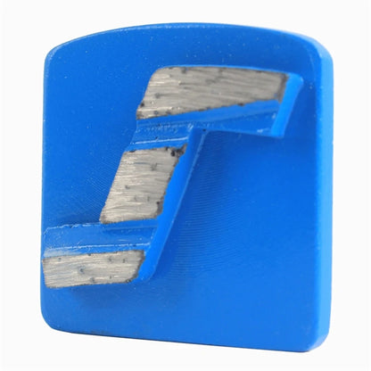 Husqvarna /Scanmaskin Diamond Grinding Shoes Redi Lock Diamond Grinding Plates with Single Z Shape Segment for  Tools 9 PCS