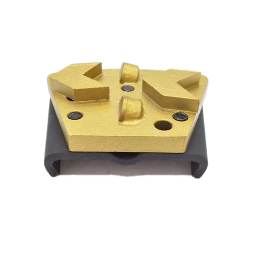 Sharp Arrow Grinding Segments Two Half PCD Insert Milling Cutter Block for  HTC  EZ Type Concrete Floor Diamond Tools - 12PCS