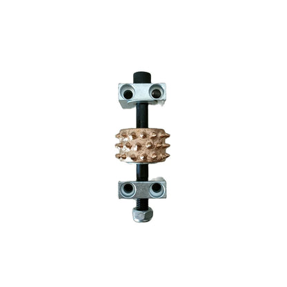 Bush Hammer Roller 45 Grains Abrasive Tools  for Litchi Surface Granite Marble Concrete Power  Accessory 2PCS